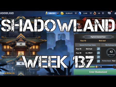 CLEARING SHADOWLAND AFTER DAREDEVIL AND CRESCENT T3 WITH ALL UNIS WEEK 137 MARVEL FUTURE FIGHT
