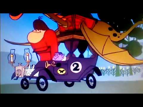 Wacky Races - The Creepy Coupe All The Gruesome Twosome Scene
