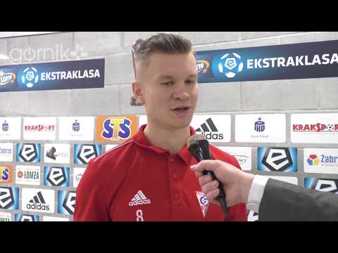 Konrad Nowak przed meczem z Rozwojem (05.12.2018)