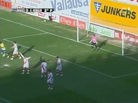 2ª División 09/10 - 32ª Jornada - Rayo V. vs UD Las Palmas (3-2) SERGIO SUÁREZ y JAVI GUERRERO