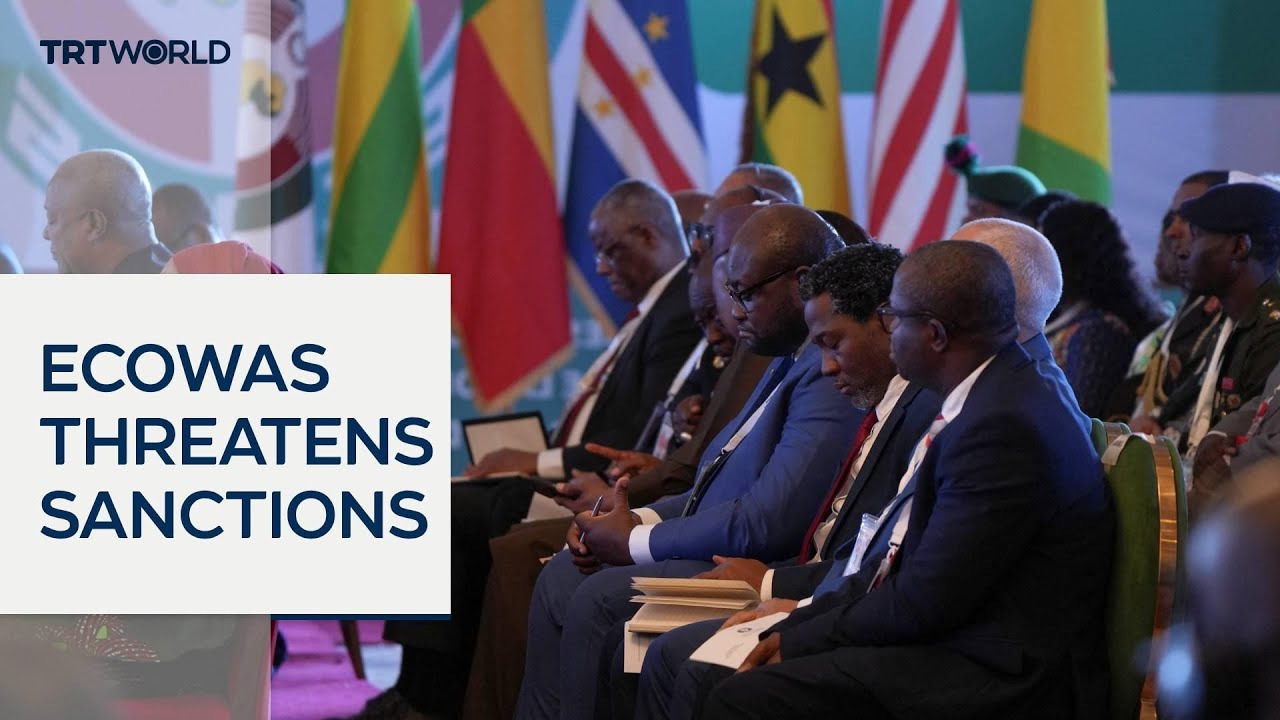 Sanctions on table as ECOWAS tackles West Africa coups