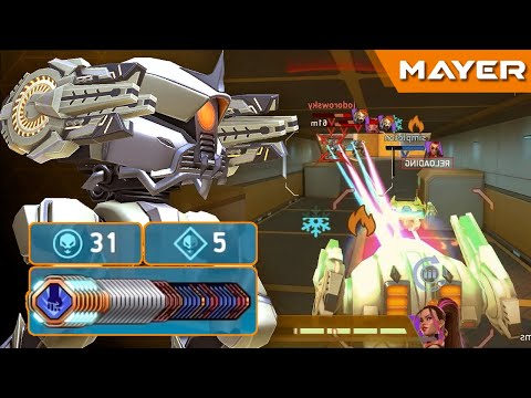 Disc Launcher 16 - Guardian Dominating 🇺🇦 Mech Arena