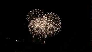 preview picture of video '2012.8.18 19:00 常総きぬ川花火大会 オープニング花火 Joso Kinugawa fireworks'