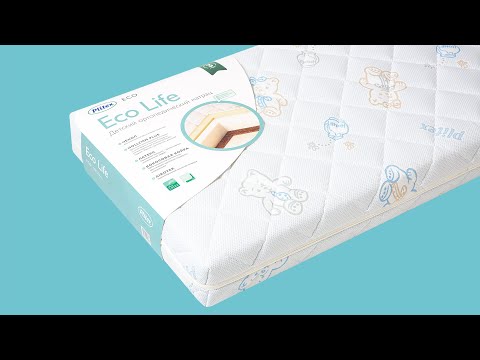 Миниатюра изображения товара Матрас в кроватку Plitex EcoLife ЭКФ-01 (ЭКФ-119-01)