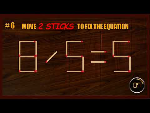 Matchstick Puzzle #114| Matchstick Logic Puzzles |Matchstick Puzzles with Answers| Matchstick Tricks