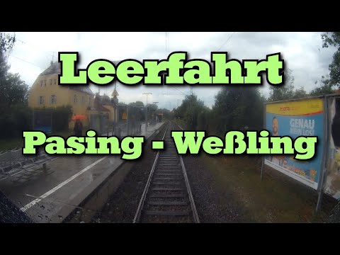 Führerstandsmitfahrt 2020 S-Bahn München - Pasing - Wessling (Leerfahrt)