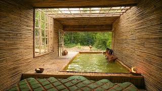 Build Most Temple Bamboo House With Swimming Pools And Banana Wine Part III