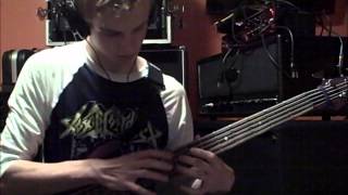 SEVERED SAVIOR Beginning of &quot;Question&quot; - Bass Cover