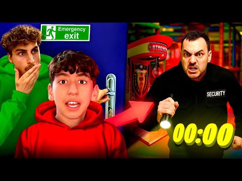 MIDNIGHT SECRETLY with my little brother at the PLAY PARADISE 😱😍 | JamooTv