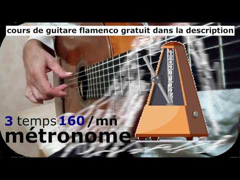 metronome 3 temps 160 battements par minute