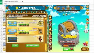 New Clicker Heroes formulas for version 1.0e10 - outsiders leveling guide