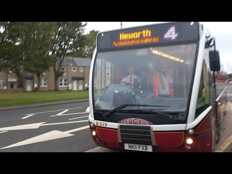 Go North East 8319 - NK11FXB Along Felling Bypass