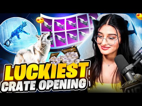 ABH TAK KA SABSE LUCKIEST CRATE OPENING 😱😍 ABH TAK KA SABSE LUCKIEST CRATE OPENING 😱😍