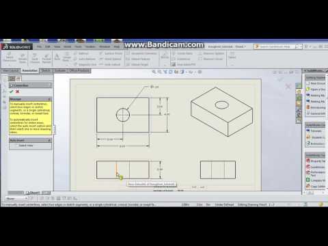 Beginner Solidworks Drawing File tutorial