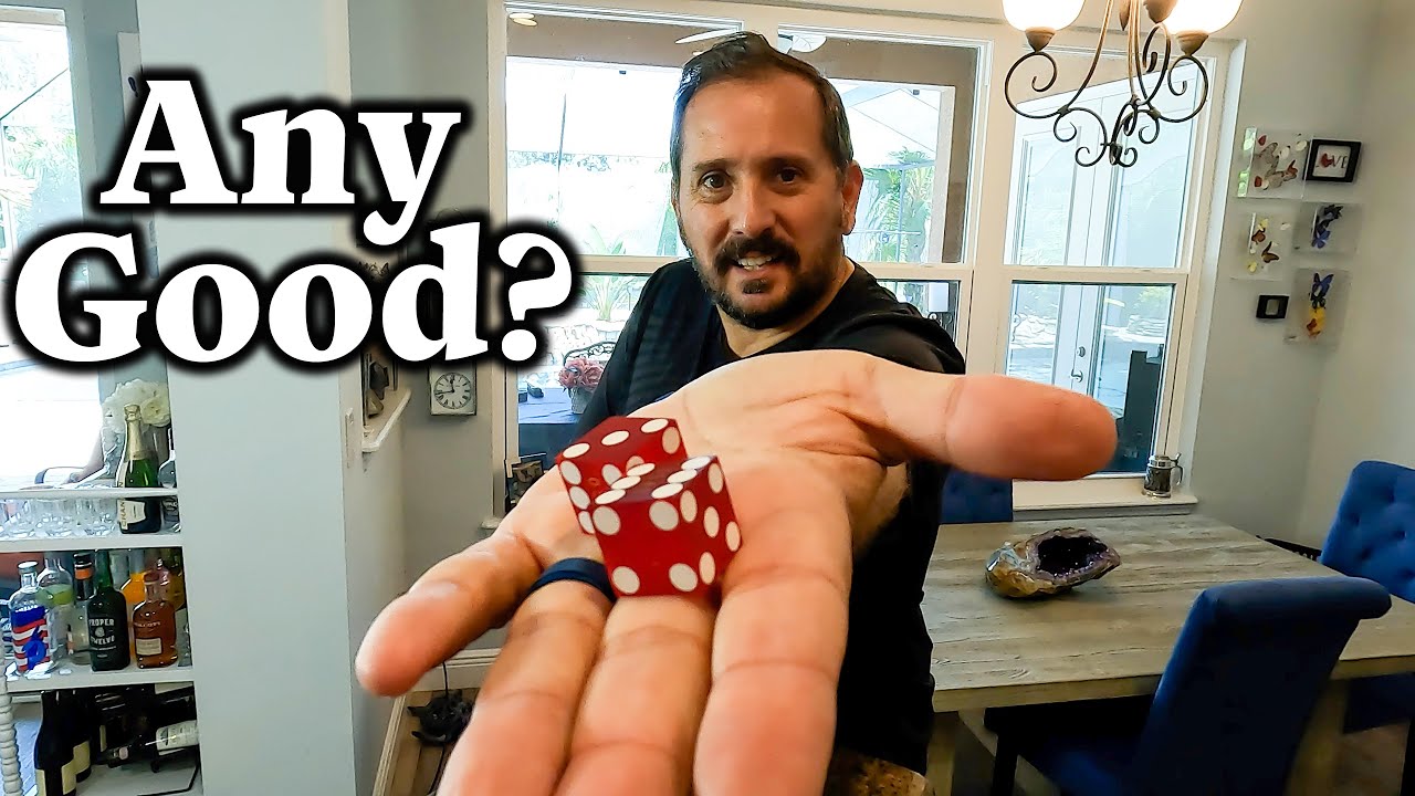 Reviewed:  Las Vegas Style 6-Sided Dice Set - Casino Colored Dice Set Used As Las Vegas Craps Dice