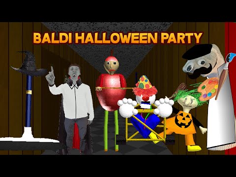 Baldi's Halloween Party [Baldi's Basics Mod]