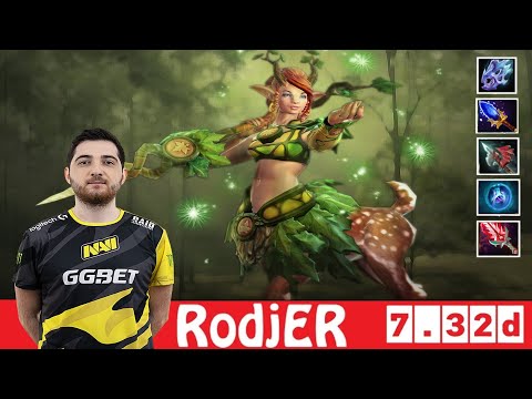 [DOTA 2] RodjER the ENCHANTRESS [OFFLANE] [7.32d]