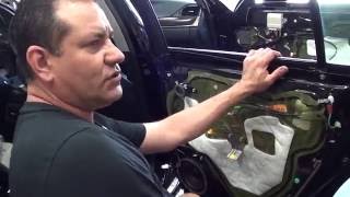 How to remove front and rear door panels on a 2014 Lexus GS350