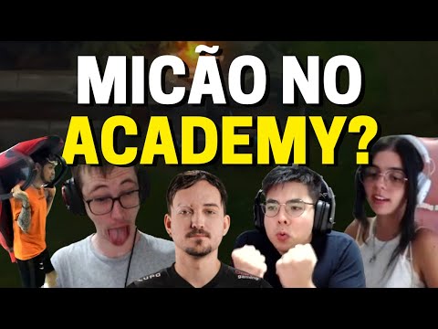MICAO VAI JOGAR NO ACADEMY? MINERVA FARPA DJOKO, HIGHLIGHTS DA JOGADAS - LOL VERSO