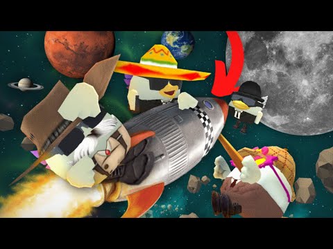 😱Что Находится в ПУСТОТЕ НА НЕБЕ в ЧИКЕН ГАН?! БЕСКОНЕЧНО Летим Вверх!