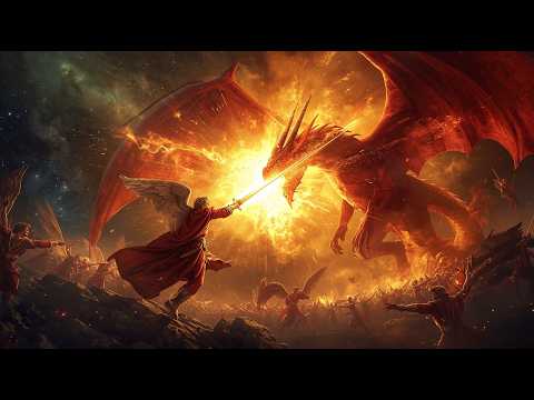 La Battaglia nei Cieli – Michele contro il Drago | Lode Epica Apocalisse 12 | Bibbia A.I.