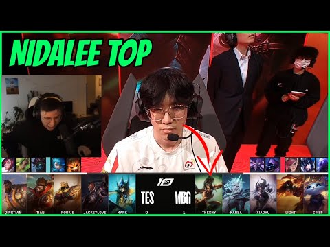 Caedrel Reacts To THESHY Picking NIDALEE TOP
