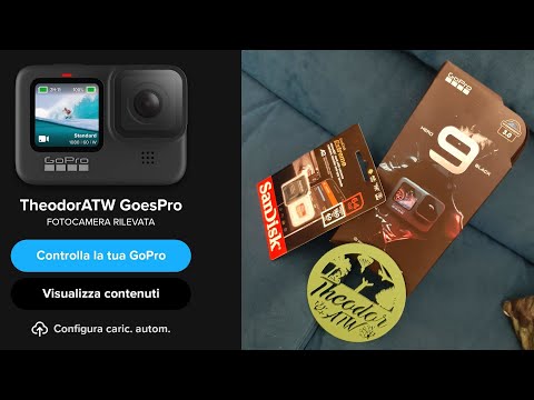Part of a video titled GoPro Hero 9 - Come si apre il vano batteria e come si estraggono i ...
