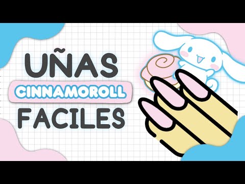 ¡STEP BY STEP! 🩵 CINNAMOROLL EASY NAIL ART