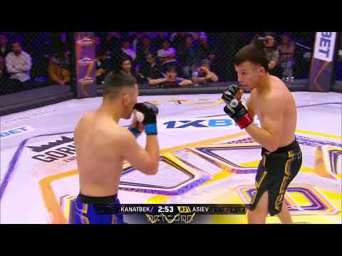 Bekzat Kanatbek  vs Ilzat Asiev 3-Round jang Octagon #octagon #octagonleague #ufc 