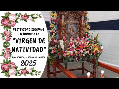 FESTIVIDAD EN HONOR A LA VIRGEN DE NATIVIDAD - (POMACANCHI - ACOMAYO - CUSCO)