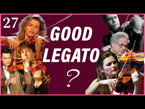 Comparing famous violinists - Legato series PART 2