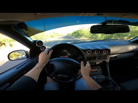 400HP 1999 MITSUBISHI 3000GT VR4 POV Canyon Drive