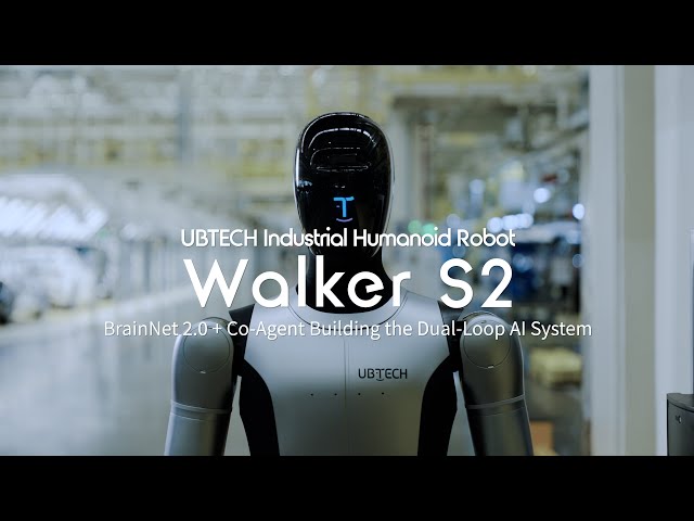 Meet UBTECH New-Gen of Industrial Humanoid Robot——Walker S2