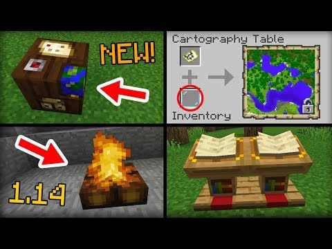 NEW Stuff Added in Minecraft 1.14 Update