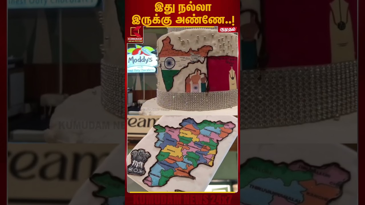தேர்தல் விழிப்புணர்வுக்கு தயாரிக்கப்பட்ட பிரமாண்ட கேக் | Kumudam News