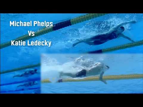 Michael Phelps Vs Katie Ledecky