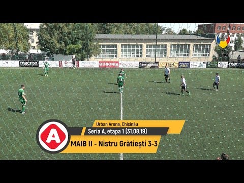(Goluri) MAIB II - Nistru Grătiești 3-3 (31.08.19) Seria A, etapa 1