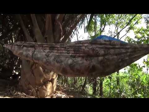 Now Marife Tries The Mosquito Net For Her Custom Hammock