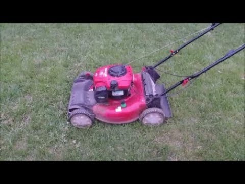 Troy Bilt Lawn Mower Model TB200 625EX Series Engine - Upside Down Blade! - April 13, 2018