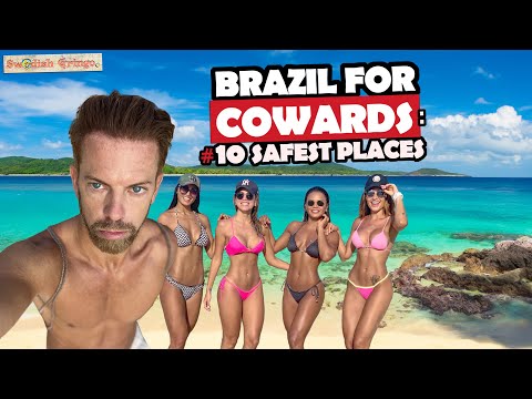 How dangerous is Brazil to travel?🇧🇷| 10 SAFEST & BEST beach destinations🏝️| SAFETY, SUN & PARTY