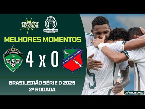 Manaus FC 4x0 SC Humaitá