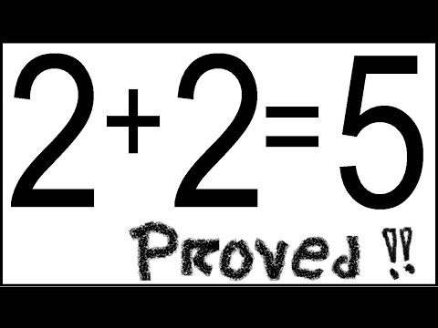 2 2=5 Proved | Two Plus Two Equals Five | Matescium