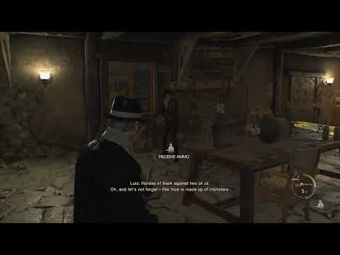 Luis Serra gives you ammo if you get to the cabin with no ammo in the briefcase, Re4 Remake.