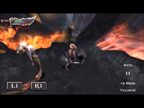 God of War Chains of Olympus Walkthrough Part 8 Cliff of Marathon