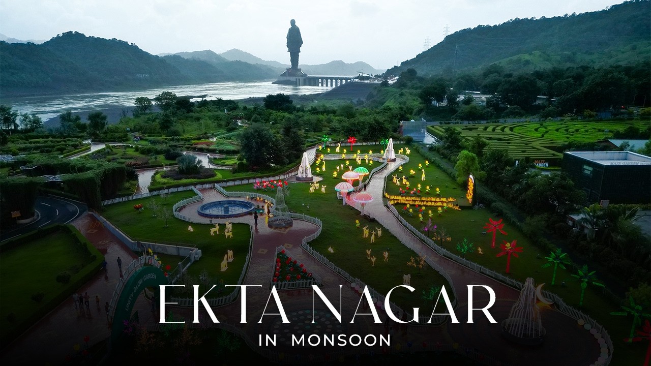 Monsoon Vibes of Ekta Nagar | Statue of Unity | Mari Najare Gujarat | Tata Punch EV