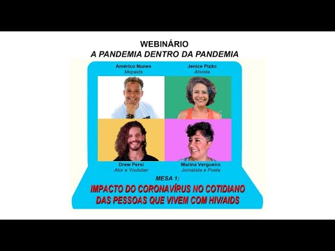 Webinário a Pandemia dentro da Pandemia – Mesa 1