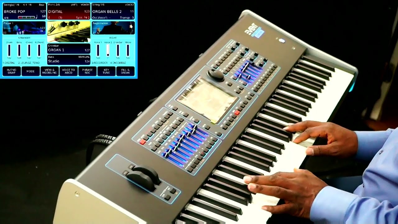 KETRON EVENT/SD/AUDYA SERIES - Slow bass/chord response explained