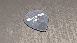 Video thumbnail for D'addario Black Ice Duralin 0.8mm guitar pick review by earthsteward9 Guitar Pick Reviews