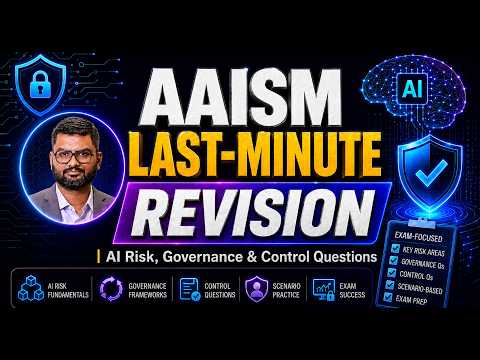 AAISM Practice Questions Masterclass | Think Like an AI Security Manager