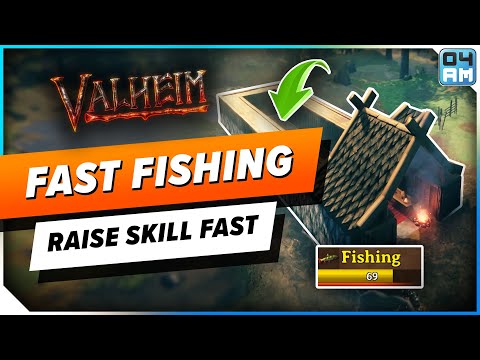 Valheim Mistlands FAST Fishing XP Farm, How To Level Fishing Fast & Catch Fish Easier